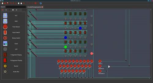 Screenshot of wiRedPanda application